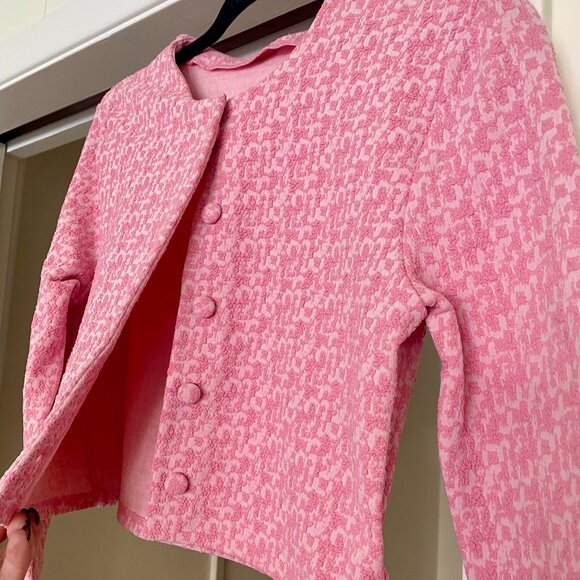 Devon Windsor Sasha jacket in Bubblegum- NWT Size Large - Picture 2 of 15